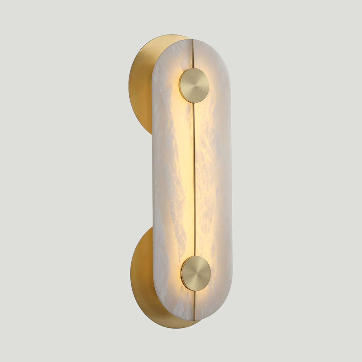 Lampara de pared Mármol Alabastro Español oval