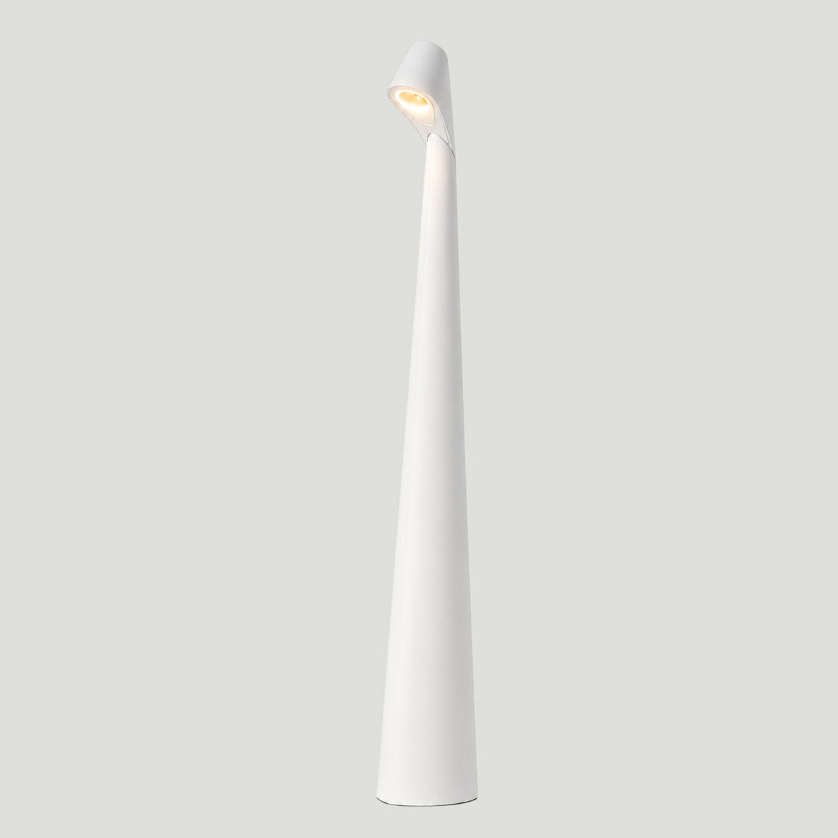 Lampara de mesa Mold white USB