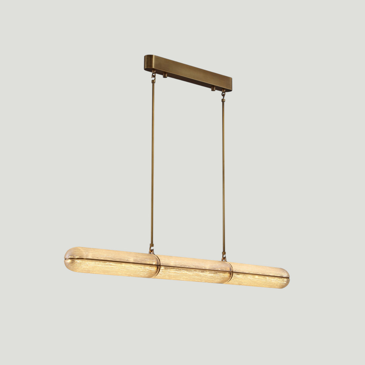 Lampara de colgar Vetro Ribbed Glass line