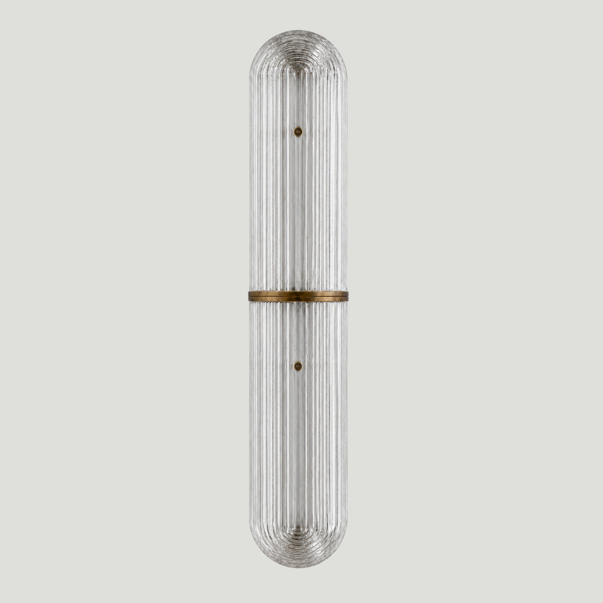 Lampara de pared  Vetro Ribbed Glass