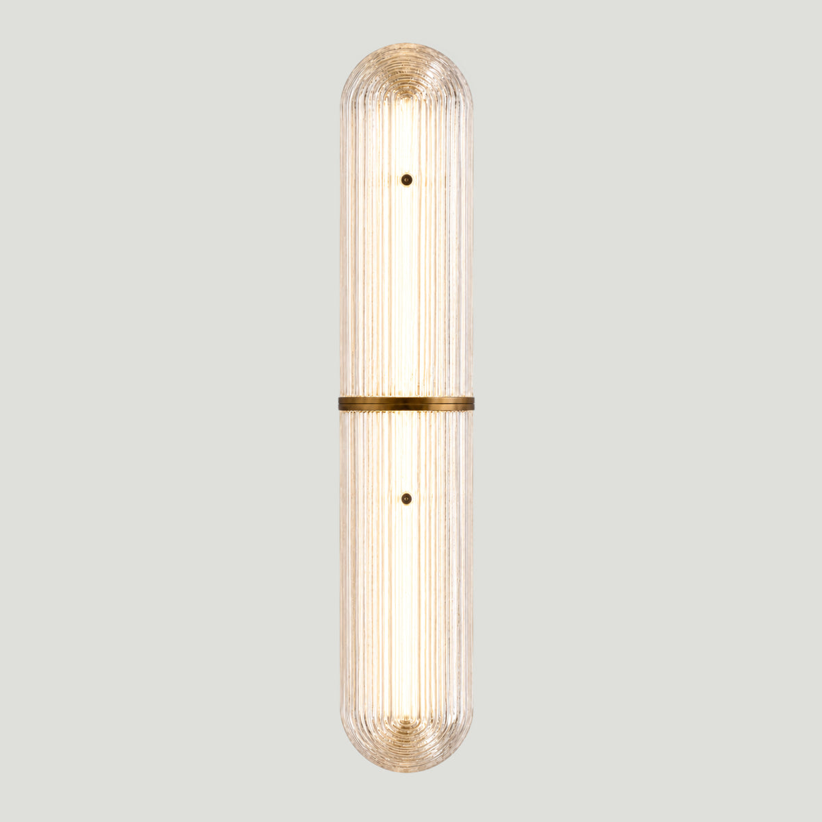 Lampara de pared  Vetro Ribbed Glass